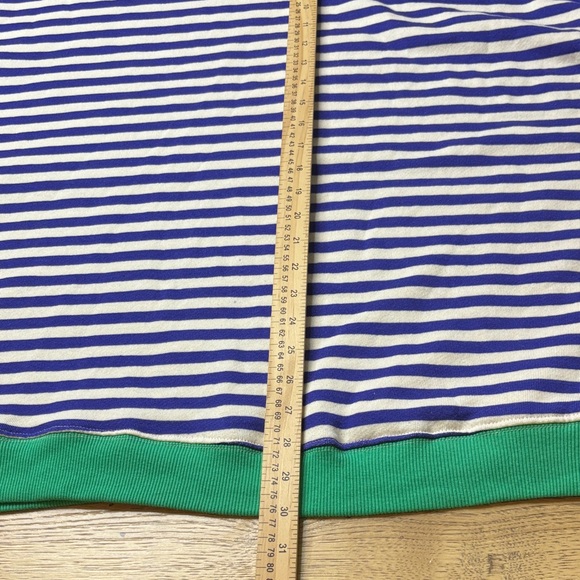 Women’s We The Free Oversized Classic Crewneck Striped Sweatshirt Size XL - Picture 6 of 6